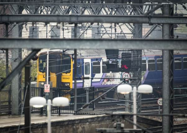 A British Rail Class 155 diesel multiple unit (DMU) at Leeds station. Picture: Danny Lawson/PA Wire