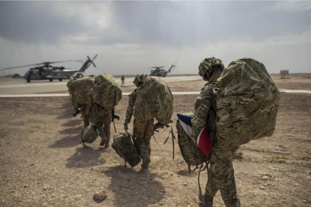 British soldiers in Afghanistan. Pic: PA