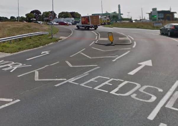 The A1237 near to its junction with the A59. Photo: Google.