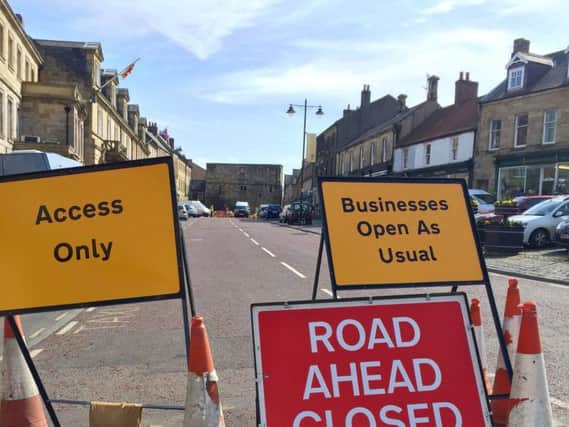 North Yorkshire County Council' street works teamhas previously carried out visual inspections