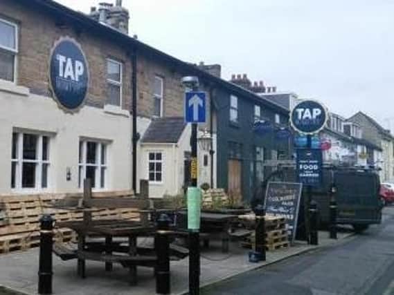 The 'new' Tap bar in Harrogate.