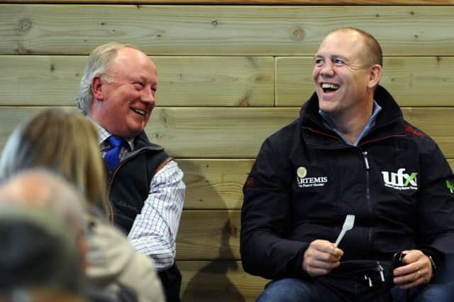 Mike Tindall, the former England captain and Gloucester rugby player who is married to Zara Phillips, was a guest judge for the Royal Smithfield Club in the tastings for Ribs of Beef and Wagyu Beef in the Cookery Theatre. Picture by Jonathan Gawthorpe.