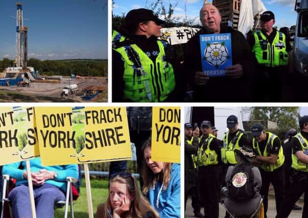Fracking protests continue at Kirby Misperton.