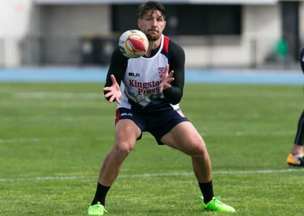Gareth Widdop pictured during England training at Lakeside Stadium, in Melbourne  (Picture: Brendon Ratnayakee/SWpix.com/PhotosportNZ).