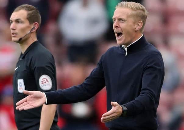 Slow starter: Middlesbrough manager Garry Monk has endured a sub-par start to life in the Boro hotseat, just as he did at Leeds United 12 months ago. (Picture: PA)