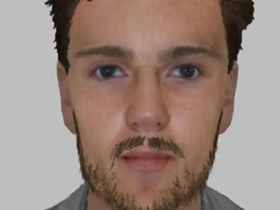 An E-Fit image of the offender.