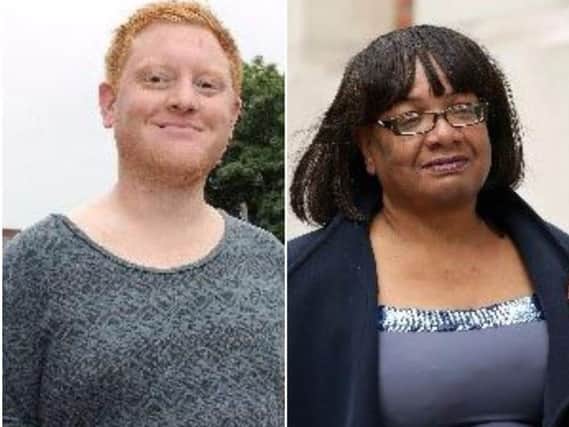 Shadow Home Secretary, Diane Abbott, today branded comments made by Sheffield MP Jared O'Mara as 'unacceptable' and claimed the sort of language used 'demeans and diminishes all women'.