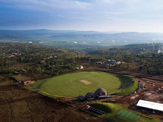 Stunning setting: Rwanda's new 1m international cricket stadium is a symbol of hope for a nation that has rebuilt itself after genocide in 1994. Pictures: Paul Broadie/JonathanGregson