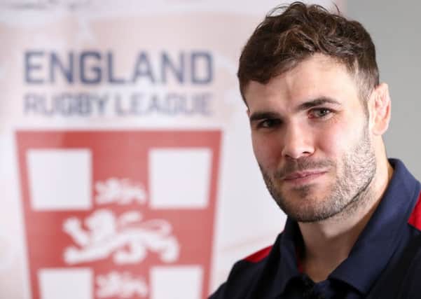 Alex Walmsley: Ready to make World Cup debut.