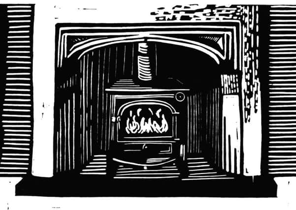 An illustration by Elizabeth Newsham from the Little Book of Building Fires.