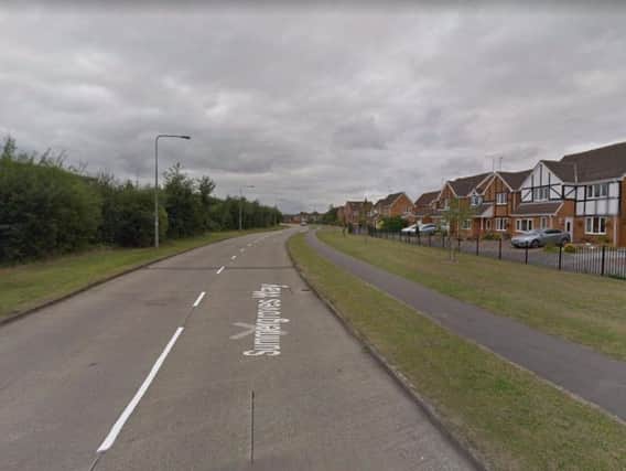 The woman was knocked down in Summergroves Way in Hull. Picture: Google