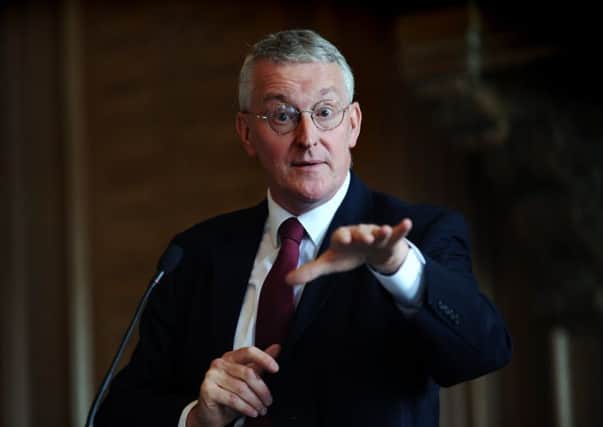 Conference at Leeds Civic Hall, organised by Leeds Law
Society to look at the issues facing city's legal sector. Pictured Hilary Benn Chair of the Brexit select Committe.
14th June 2017.
Picture Jonathan Gawthorpe
