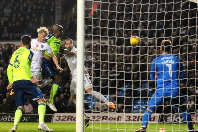 Leeds United went down to a sixth league defeat in eight games despite taking an early lead through Pierre-Michel Lasogga