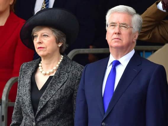Michael Fallon has resigned from his position at Secretary of Defence.