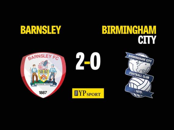 Barnsley 2 Birmingham City 0