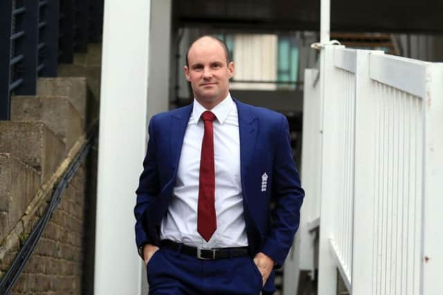 England's director of cricket Andrew Strauss. Picture: PA