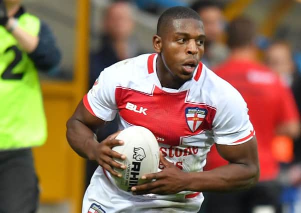 England winger Jermaine McGillvary could be banned for up to 12 weeks if he is found guilty of biting. (Picture: Dave Howarth/PA Wire).