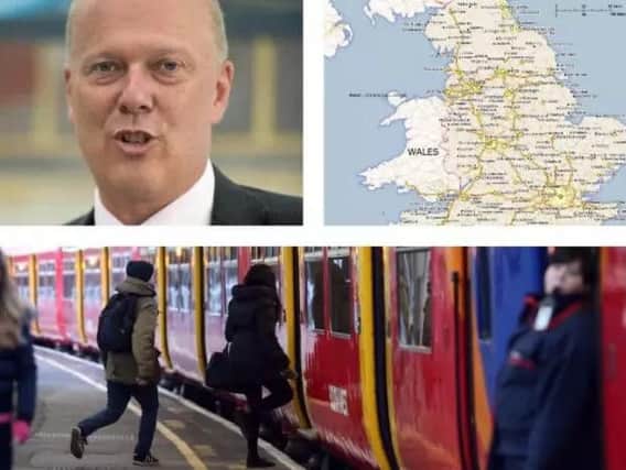 Transport Secretary Chris Grayling has come under fire for not attending last night's debate in person.