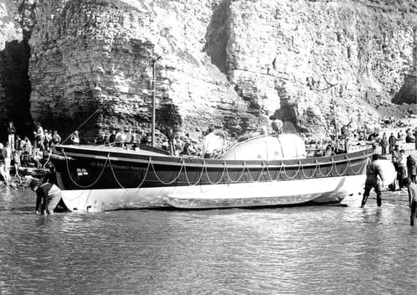 The lifeboat when it was working