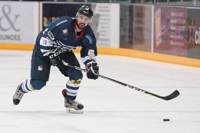 Omar Pacha is likely to be playing at Ice Sheffield due to injuries. Picture courtesy of Derek Black/EIHL.