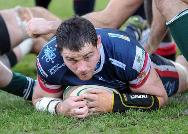 Aaron Carpenter scored a try for Doncaster.