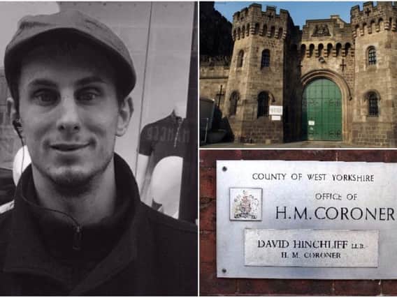 Matthew Lee Johnson died after being found hanging in his cell at HMP Leeds.