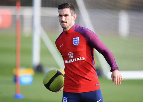 England's Lewis Cook pictured during a training session at Enfield Training Ground, London (Picture: Mike Egerton/PA Wire).