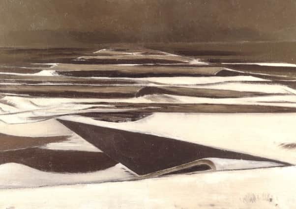 LANDSCAPE:  Winter Sea(1925-1937) by Paul Nash.