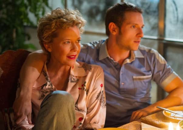 SOUL MATES: Annette Bening as Gloria Grahame and Jamie Bell as Peter Turner in Film Stars Dont Die in Liverpool.. Picture: PA Photo/Lionsgate Films.