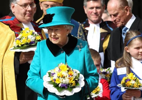 The Queen and Prince Philip during a visit to Sheffield in 2015.