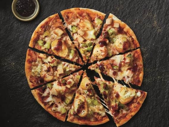 Asda's new pizza with a taste of the festive season about it. Picture: ASDA