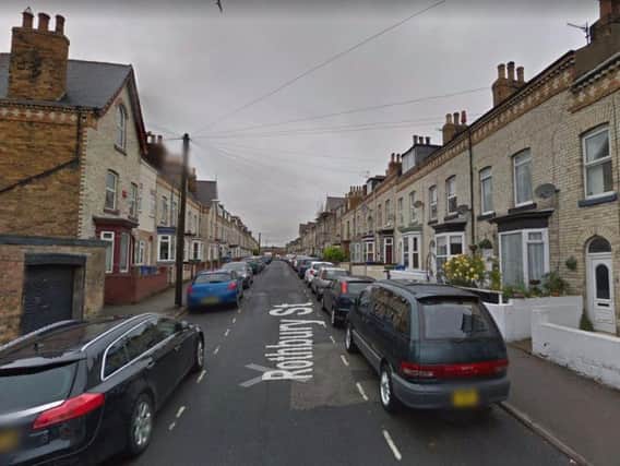 The burglary happened in Rothbury Street, Scarborough. Picture: Google