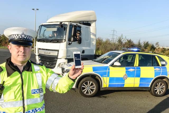 Sergeant Steve Suggitt, of West Yorkshire Polices Safer Roads and Neighbourhood Support Team.