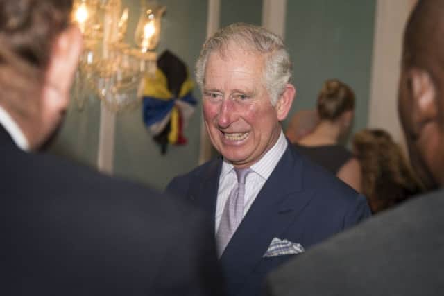 The Prince of Wales during a reception at Government House in Antigua as his tour of hurricane-ravaged Caribbean islands began.Picture: Victoria Jones/PA Wire