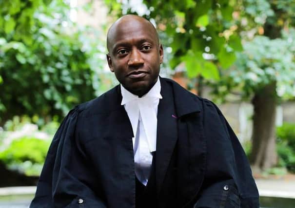 Tunde Okewale, who was awarded an honorary doctorate of law from Sheffield Hallam University this week.