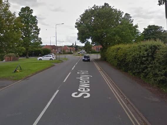 She was hit while crossing Sewerby Road. Picture credit: Google