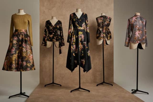 See Now, Buy Now: The Evening Edit from Marks & Spencer, designed in association with Graduate Fashion Week. The floral wrap dress is Â£55. Available now while stocks last.