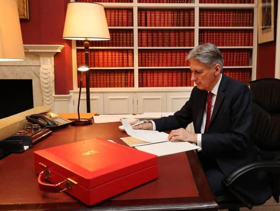Philip Hammond will deliver the budget today