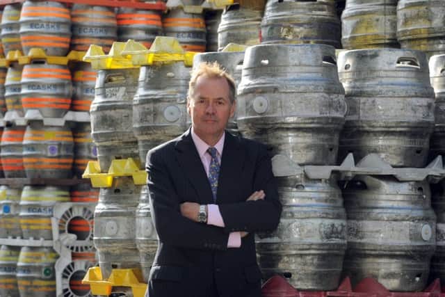 Date:13th September 2011.
Charles Dent, MD of Timothy Taylor Brewery, Keighley.