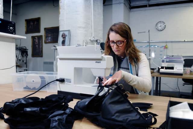 At the cutting edge: Something Wicked is looking to add more seamstresses. Pic: Jonathan Gawthorpe.