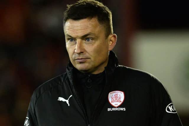 Barnsley manager Paul Heckingbottom (Picture: Bruce Rollinson).