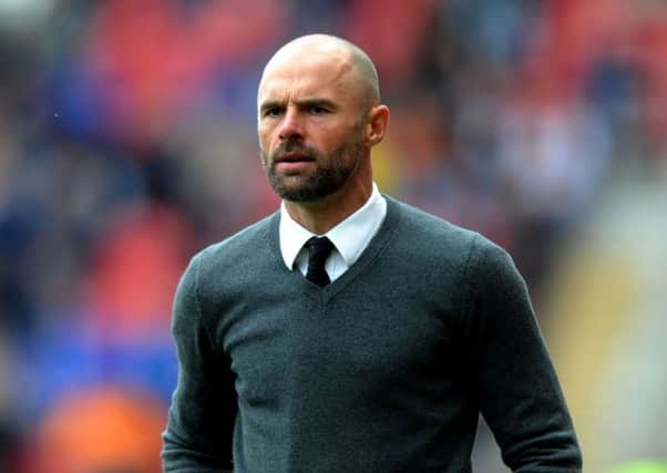 Rotherham's manager Paul Warne.