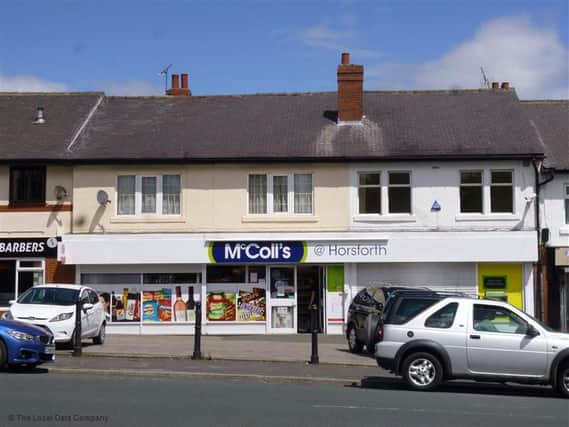 McColls in Horsforth, Leeds, where the attack happened