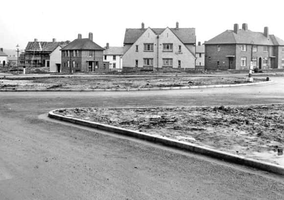 Parson Cross estate in its early days.