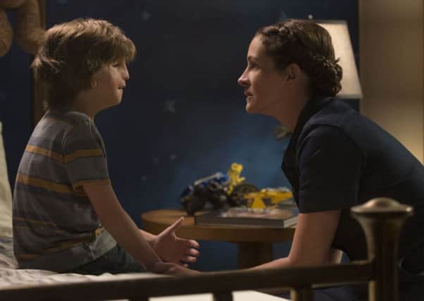 PARENTAL LOVE: Jacob Tremblay and Julia Roberts in Wonder.
