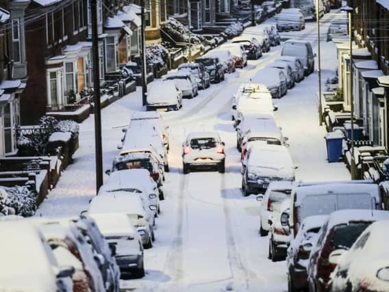 Snow in Scarborough (Tony Bartholomew)