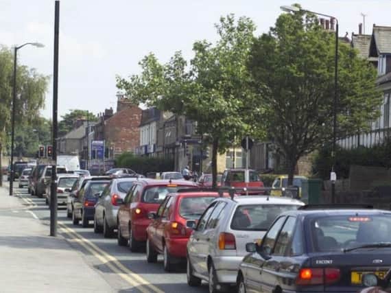 Congestion on various roads in Harrogate and Knaresborough has reached critical levels.