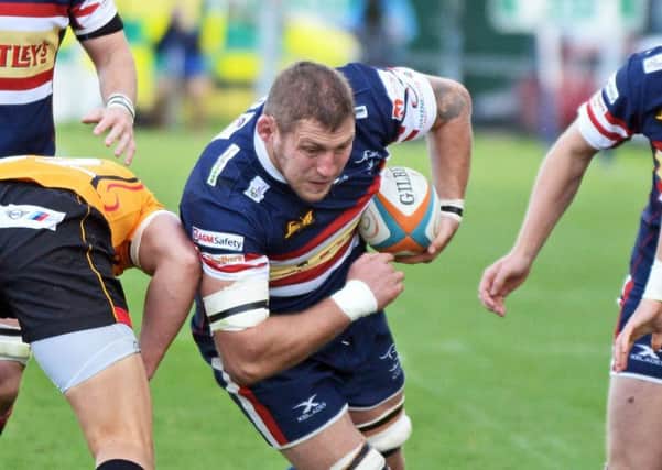 Doncaster Knights' Matt Challinor. Picture: Marie Caley