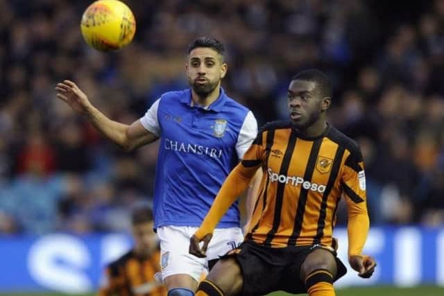 Marco Matias was a surprising addition to Sheffield Wednesday's starting line-up against Hull City (Picture: Steve Ellis).