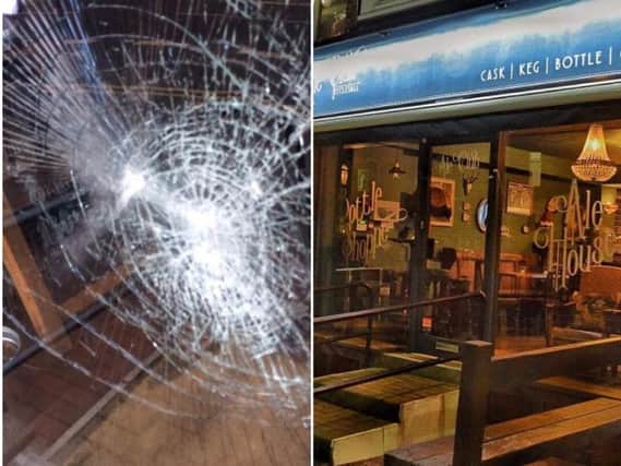 The Ecclesall Ale Club had only been open for two weeks when it was targeted by vandals in the early hours of Sunday morning